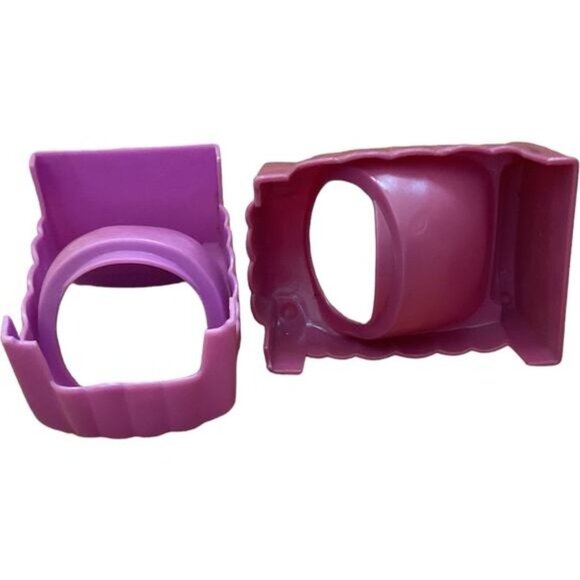 Playskool Weebles Purple Action Figure Bedroom Beds - Picture 5 of 6